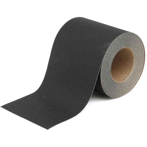Ruban de marquage de sol antid&eacute;rapant, 6" x 60', Noir Distribution Industrielle GC