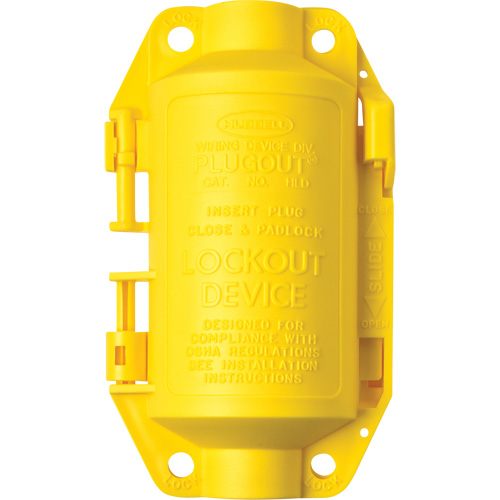 Hubbell Plugout&reg; Lockout, Plug Type Distribution Industrielle GC