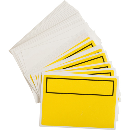 Blank Right-to-Know Chemical Labels Distribution Industrielle GC