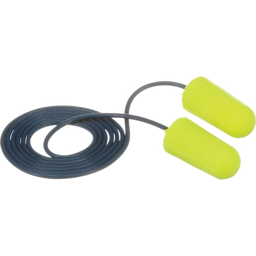 Bouchons d'oreilles d&eacute;tectables E-A-Rsoft, Avec cordon, R&eacute;gulier, Vrac - Sac en poly, NRR dB 32 Distribution Industrielle GC