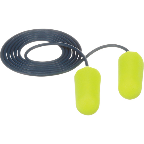 Bouchons d'oreilles d&eacute;tectables E-A-Rsoft, Avec cordon, R&eacute;gulier, Vrac - Sac en poly, NRR dB 32 Distribution Industrielle GC