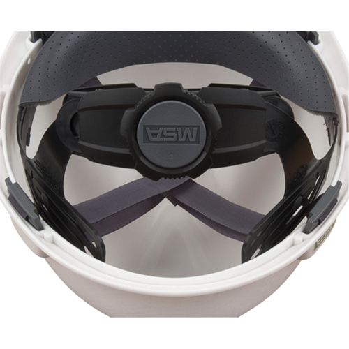 Casques de protection V-Gard - Suspensions Fas-Trac, R&eacute;pond aux normes CSA type 1, Suspension Rochet, Non ventil&eacute; Distribution Industrielle GC