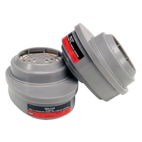 Advantage&reg; Respirator Cartridges, Gas/Vapour Cartridge, Organic Vapour/P100 Distribution Industrielle GC
