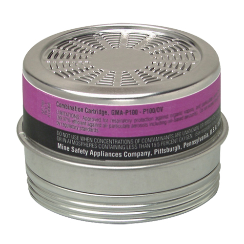 Cartouches pour respirateurs Comfo, Cartouche gaz/vapeur, Vapeurs organiques/P100 Distribution Industrielle GC