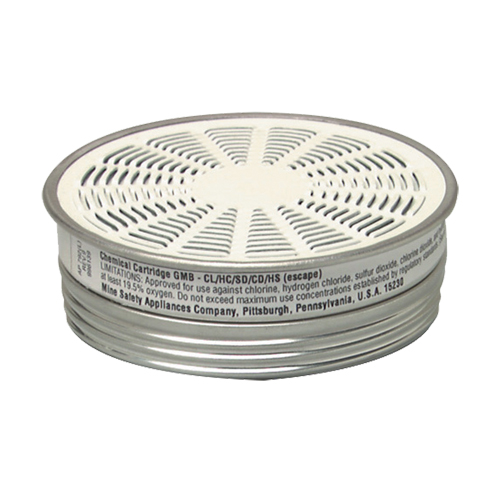 Cartouches pour respirateurs Comfo, Cartouche gaz/vapeur, Gaz acide Distribution Industrielle GC