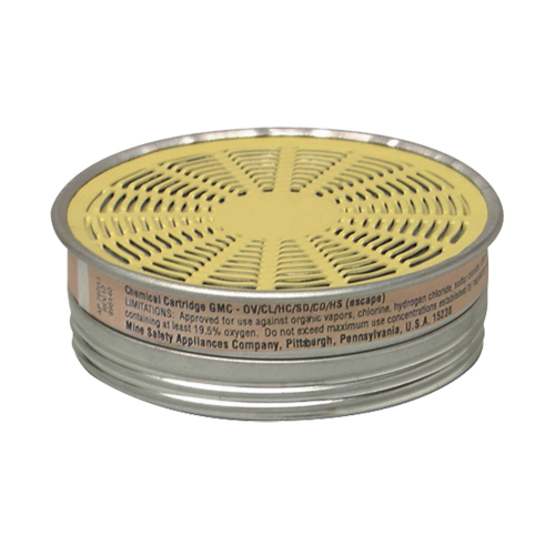 Comfo&reg; Respirator Cartridges, Gas/Vapour Cartridge, Organic Vapour/Acid Gas Distribution Industrielle GC