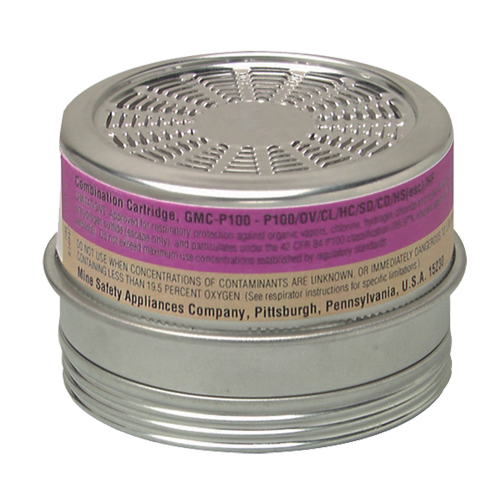 Comfo&reg; Respirator Cartridges, Gas/Vapour Cartridge, Organic Vapour/Acid Gas Distribution Industrielle GC