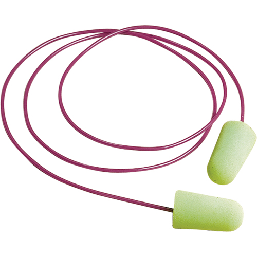 Bouchons d'oreilles en mousse Pura-Fit, Vrac - Boîte, Avec cordon Distribution Industrielle GC