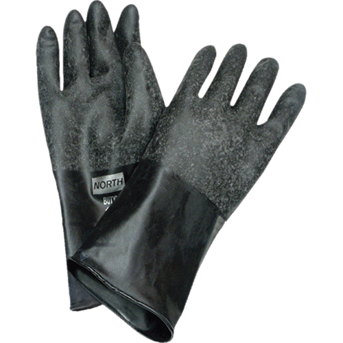 Gants r&eacute;sistants aux produits chimiques, Taille Moyen/8, 14" lo, Caoutchouc butyle, 32 mils Distribution Industrielle GC