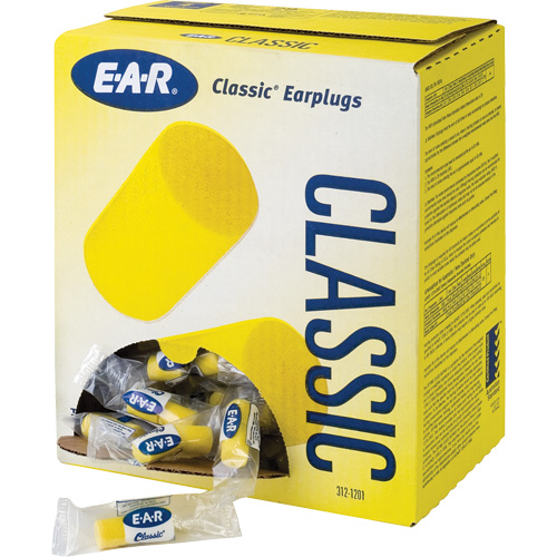 E-A-R Classic Earplugs, Pair - Polybag Distribution Industrielle GC