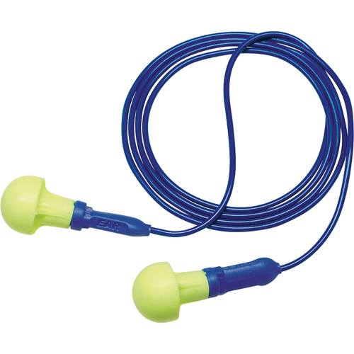E-A-R Push-ins Metal Detectable Earplugs, Corded, One-Size, Bulk - Polybag, NRR 28 dB NRR dB Distribution Industrielle GC