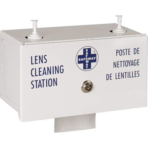 PRODUITS POUR NETTOYAGE DE LUNETTES, M&eacute;tal, 6" lo x 6" p x 11,5" h Distribution Industrielle GC