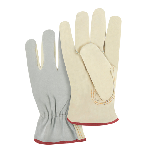 Split Back Driver's Gloves, Small, Grain Cowhide Palm Distribution Industrielle GC