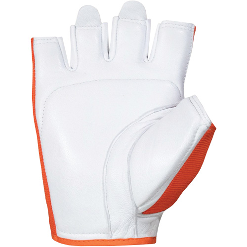 Vibrastop Half-Finger Vibration-Dampening Gloves, Size Medium, Goatskin Palm Distribution Industrielle GC