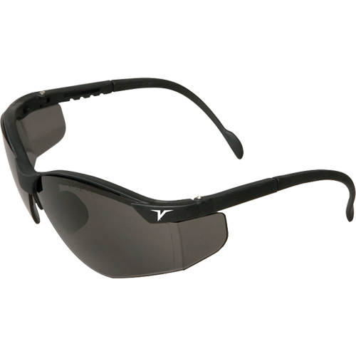 Lunettes de s&eacute;curit&eacute; Veratti Breeze, Lentille Grise/fum&eacute;e, Anti-&eacute;gratignures, R&eacute;pond ou surpasse la norme CSA Z94.3 Distribution Industrielle GC