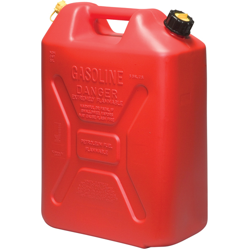 Jerry Cans, 5.3 US gal./20.06 L, Red, CSA Compliant/ULC Distribution Industrielle GC