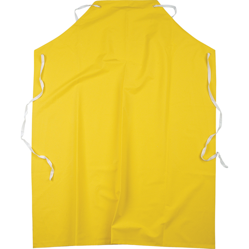 Tabliers ignifuges, Polyester/PVC, 48" lo x 36" la, Jaune Distribution Industrielle GC