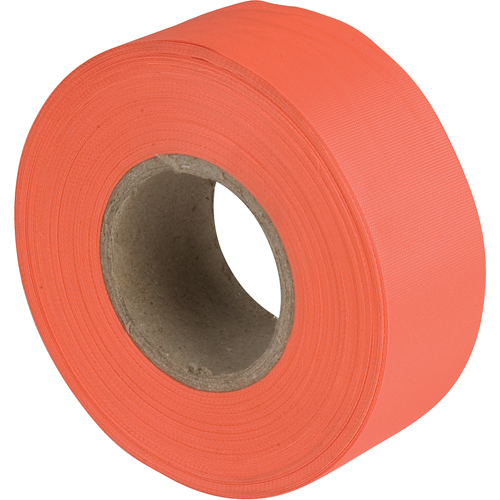 Flagging Tape, 1.1875" W x 150' L, Fluorescent Orange Distribution Industrielle GC