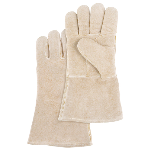 Premium Welder's Gloves, Split Cowhide, Size Large Distribution Industrielle GC