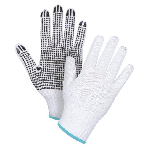 Dotted String Knit Gloves, Poly/Cotton, Single Sided, 7 Gauge, X-Large Distribution Industrielle GC