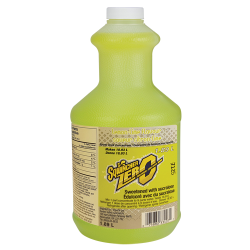 Sqwincher&reg; Boisson de r&eacute;hydratation ZERO, Concentr&eacute;, Citron-lime Distribution Industrielle GC