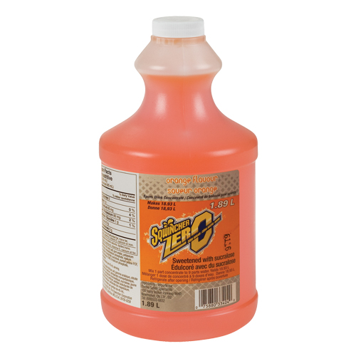 Sqwincher&reg; Boisson de r&eacute;hydratation ZERO, Concentr&eacute;, Orange Distribution Industrielle GC