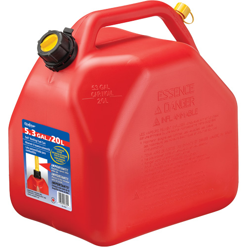Jerry Cans, 5.3 US gal./20.06 L, Red, CSA Compliant/ULC Distribution Industrielle GC