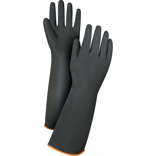 Heavyweight Chemical-Handling Gloves, Size Large/9, 18" L, Rubber Latex, 30-mil Distribution Industrielle GC