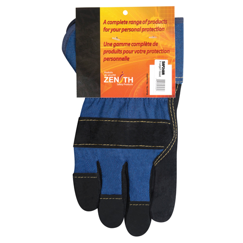 Gants d'ajusteur doubl&eacute;s pour l'hiver &agrave; chaleur sup&eacute;rieure, T-Grand, Paume en Cuir de vache refendu, Doublure en Thinsulate Distribution Industrielle GC