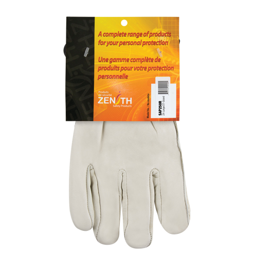 Gants de conducteur doubl&eacute;s pour l'hiver d'usage standard, 2T-Grand, Paume en Cuir fleur de vache, Molleton Distribution Industrielle GC