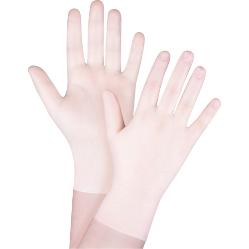 Disposable Gloves, X-Small, Vinyl, 4-mil, Powder-Free, White Distribution Industrielle GC