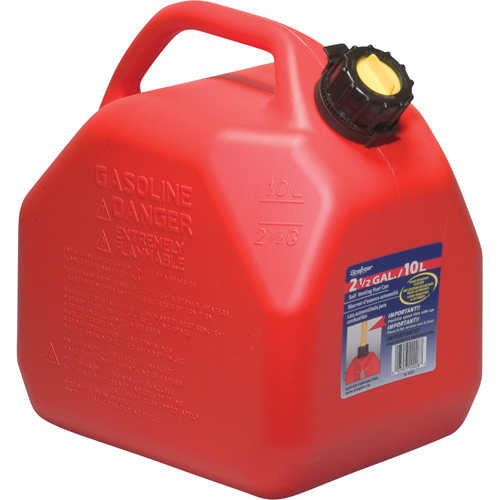 Jerry Cans, 2.5 US gal./10 L, Red, CSA Compliant/ULC Distribution Industrielle GC