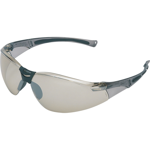 Lunettes de s&eacute;curit&eacute; Uvex s&eacute;rie A800, Lentille Argent, Anti-&eacute;gratignures, ANSI Z87+ Distribution Industrielle GC