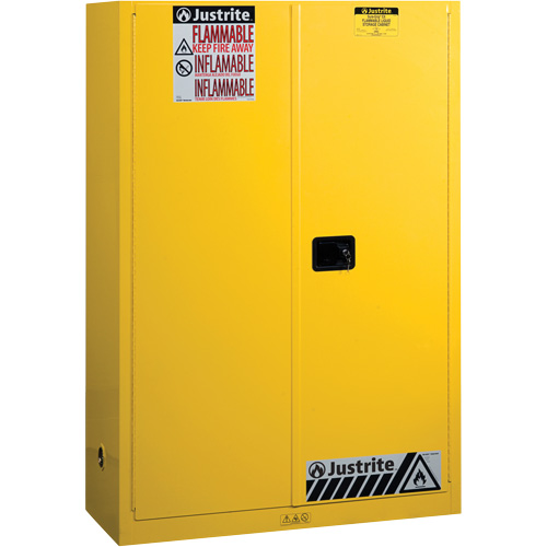 Sure-Grip&reg; Ex Flammable Storage Cabinets, 45 gal., 2 Door, 43" W x 65" H x 18" D Distribution Industrielle GC