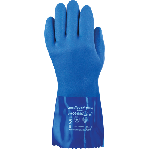 Gants isolants P56BL, Taille Moyen/8, 12" lo, PVC Distribution Industrielle GC