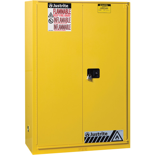 Armoires Sure-Grip EX pour produits inflammables, 45 gal., 1 Porte(s), 43" La x 65" h x 18" p Distribution Industrielle GC