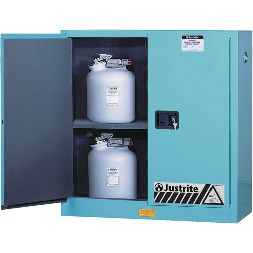 ChemCor&reg; Lined Acid/Corrosive Storage Cabinets, 30 gal., 43" x 44" x 18" Distribution Industrielle GC