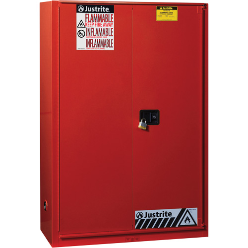 Sure-Grip&reg; EX Combustibles Safety Cabinet for Paint and Ink, 60 gal., 5 Shelves Distribution Industrielle GC