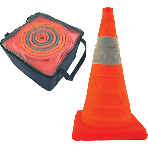 Balises repliables Pack & Pop, 28" h, Orange Distribution Industrielle GC