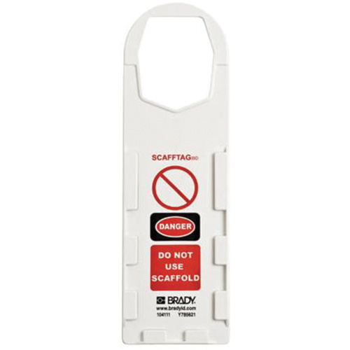 Porte-&eacute;tiquette ScaffTag Distribution Industrielle GC