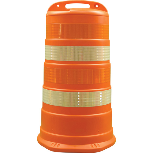 Trailboss Channelizer Drums, 41.27" High, Orange Distribution Industrielle GC
