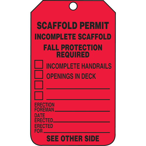Inspection Tags, Cardstock, 3-1/8" W x 5-7/8" H, English Distribution Industrielle GC