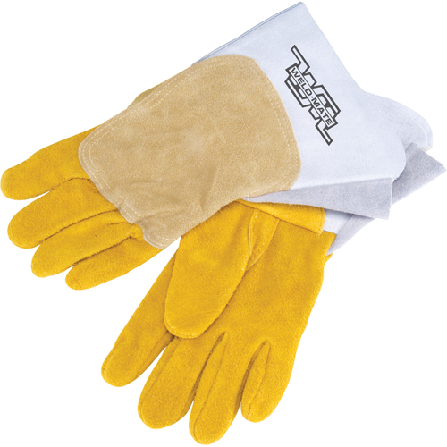 Gants de soudage pour pipelinier, Cuir de vache refendu, Taille Grand Distribution Industrielle GC