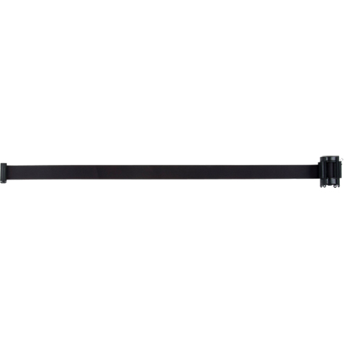 Cartouche de ruban pour assembler votre propre barri&egrave;re de contr&ocirc;le des foules, 7', Ruban Noir Distribution Industrielle GC