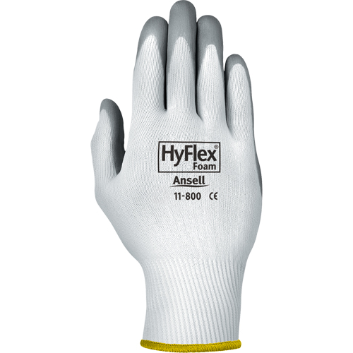 Gants Hyflex 11-800, 8/Moyen, R&ecirc;vetement Mousse de nitrile, Calibre 15, Enveloppe en Nylon Distribution Industrielle GC