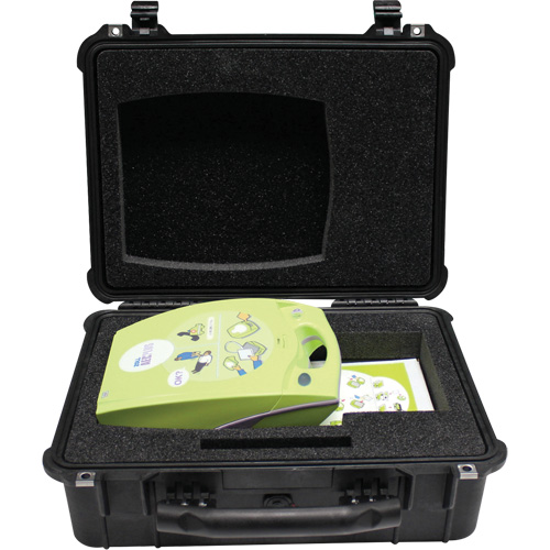 Grande mallette de transport Pelican pour DEA, Zoll AED Plus Pour, Non m&eacute;dical Distribution Industrielle GC