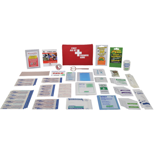 Trousses de premiers soins pour aventurier, Dispositif m&eacute;dical Classe 1, Sac en nylon Distribution Industrielle GC