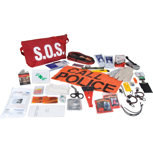 Trousses de premiers soins & de secours d'urgence, Dispositif m&eacute;dical Classe 1, Sac en nylon Distribution Industrielle GC
