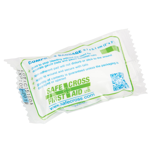 Compress (Pressure) Bandages - Sterile, 2" L x 2" W Distribution Industrielle GC