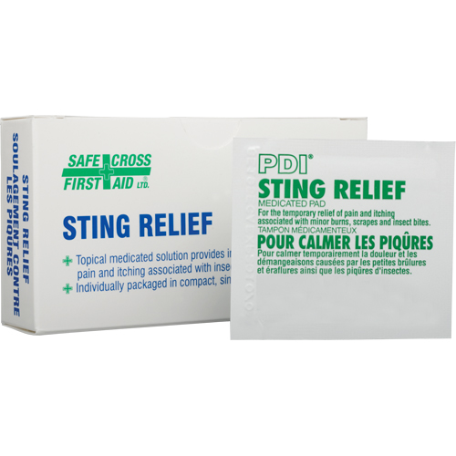 After Bite&reg; Sting Relief Swabs Distribution Industrielle GC